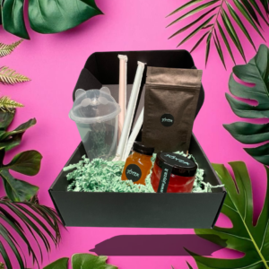 Iškirtinis JOYZA Nr. 5 burbulinės arbatos rinkinys – Marakujos Sprogimas!